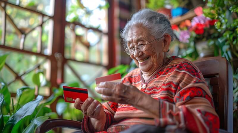 Consejos para adultos mayores con tarjetas de crédito